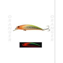 Fujin Ziggy7 70MM 9.6gr Sinking Lrf Maket Balık 147 Oranger
