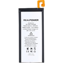 Real Power Samsung Galaxy J5 Prime G570 Uyumlu Yüksek Kapasiteli Batarya Pil 2600mAh