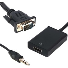 Nivatech Kablo VGA To HDMI Dönüştürücü Nıvatech NTC655