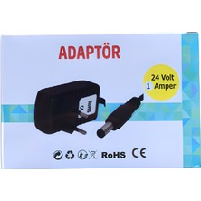 Aly Charger 24V 1A Adaptör 5.5/2.5 Priz Tip 3