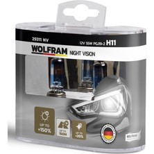 Wolfram Nightvision %150 Fazla Işık %20 Ekstra Beyazlık