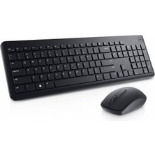 Dell KM3322W Kablosuz Klavye Mouse Set Türkçe Siyah 580-AKGI