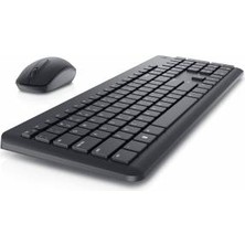 Dell KM3322W Kablosuz Klavye Mouse Set Türkçe Siyah 580-AKGI