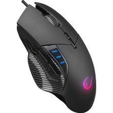 Rampage SMx-R83 x-Force USB Siyah 10000 Dpi RGB Aydınlatmalı Gaming Oyuncu Mouse