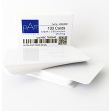 Part Beyaz Kart 330 Micron Mat Yüzey 100 Adet