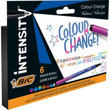 Bic Intensity Renk Değiştiren Keçe Uçlu Kalem 6 Renk CEL1012091