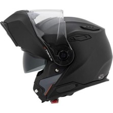 Nexx X.vilitur Çeneden Açılır Kask + Pinlock (Mat Siyah)