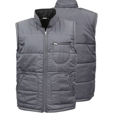 İş Güvenlik Store Içi Polarlı Iş Yeleği 3 Cepli Fermuarlı Şişme Anorak Yelek, Baba Yeleği