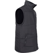 İş Güvenlik Store Içi Polarlı Iş Yeleği 3 Cepli Fermuarlı Şişme Anorak Yelek, Baba Yeleği