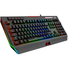 Rampage KB-R105 Exhero Full RGB Outemu Red Switch Makrolu Mekanik Klavye