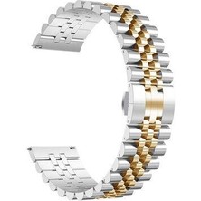 Ceponya Galaxy Watch 42MM Krd-36 20MM Metal Klipsli Tasarım Kordon