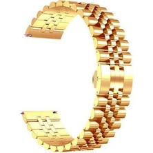 Ceponya Galaxy Watch 42MM Krd-36 20MM Metal Klipsli Tasarım Kordon