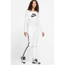 Nike Kadın Uzun Kollu T-Shirt Kadın Sweatshirt BV6171-BEYAZ