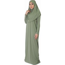 Zehranaz Namaz Elbisesi Açık Haki 3xl