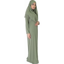 Zehranaz Namaz Elbisesi Açık Haki 3xl