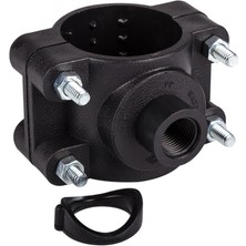 Kilitli Conta ve Civatalı Desenli Priz Kolye 50*¾''