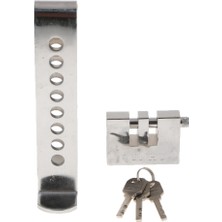 Enjoybuy Paslanmaz Çelik Pedal Kilidi - Gümüş (Yurt Dışından)