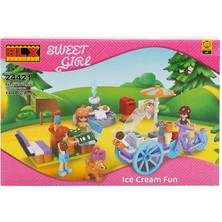 Parstek 24421 Sun Blx-Tatlı Kız Set Dondurma Eğlencesi 140 Parça