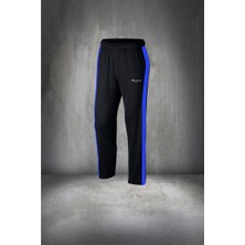 Poseidon Storm Büyük Beden Erkek Mavi Supra Penye Nefes Alabilir Kumaş Alt Rahat Eşofman Yürüyüş Takımı (4xl- 10XL)