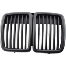 Enjoybuy Tampon Spor Grille Abs Mat Siyah Fit Bmw 3 Serisi Için E30 51131884350 (Yurt Dışından)