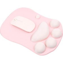 HuahaiSilikon Mouse Bilek Pad Anti - Destek Mouse Pad - Pink (Yurt Dışından)