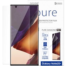 HTStore Samsung Galaxy Note 20 Ultra Htstore Araree Pure Diamond Pet Ekran Koruyucu