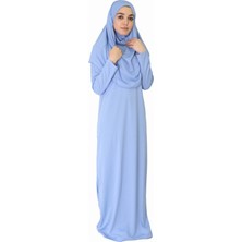 Zehranaz Namaz Elbisesi Bebe Mavisi S