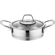 Schafer Gusta Çelik Sahan Seti -6 Parça-Inox