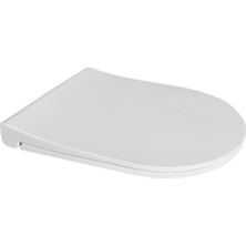 Nkp Slim Elegance Duroplast Yavaş Kapanan Klozet Kapağı 0411