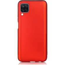 Microcase Samsung Galaxy A22 Premium Matte Silikon Kılıf - Kırmızı