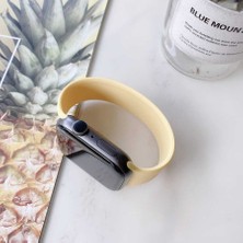 Apple Watch 42MM Krd-31 Solo Loop Small Kordon-Sarı