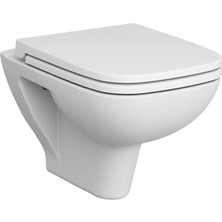 VitrA S20 Kanalsız Rimex Asma Klozet ve Kapak