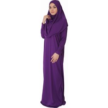 Zehranaz Namaz Elbisesi Menekşe Moru M