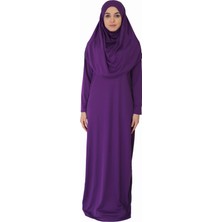 Zehranaz Namaz Elbisesi Menekşe Moru M