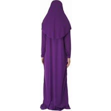 Zehranaz Namaz Elbisesi Menekşe Moru M