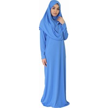 Zehranaz Namaz Elbisesi Gök Mavisi Xl