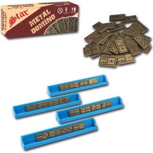 Star Domino Oyunu Seti Metal