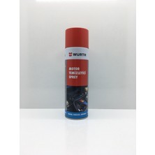 Würth Motor Temizleyici Sprey 500 ml Kauçuk ve Plastik Yüzeyler İçin Güvenli Temizlik