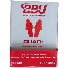 Bbu Kulak Tıkacı Bbu Ep500 Quad Çam Tipi 22 Db 50çift