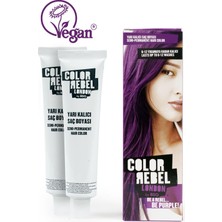 Color Rebel London Color Rebel Parabensiz & Amonyaksız Mor Geçici Saç Boyası
