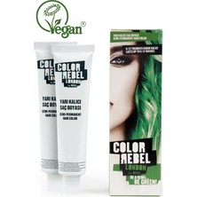 Color Rebel London Color Rebel Parabensiz & Amonyaksız Yeşil Geçici Saç Boyası
