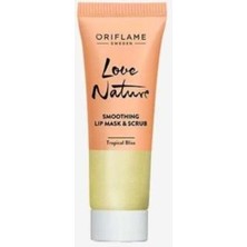 Oriflame Love Nature Pürüzsüzleştirici Dudak Maskesi ve Arındırıcı