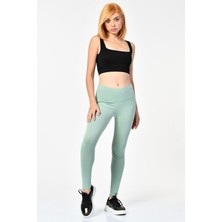 Cotton Candy Slim Fit Tayt  - Su Yeşili Su Yeşili - L