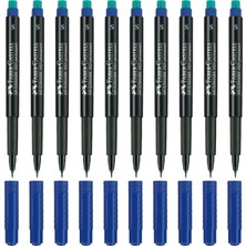 Faber-Castell Multimark 1523 S Asetat Kalemi 0.4 mm Mavi 50 Adet
