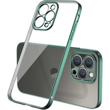Apple iPhone 13 Pro Max Kılıf Htstore Gbox Kapak-Koyu Yeşil