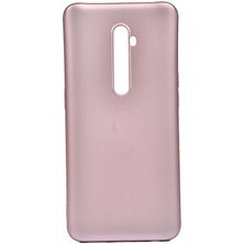 Oppo Reno 2 Kılıf Htstore Zore Premier Silikon-Rose Gold