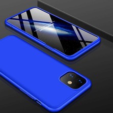 Apple iPhone 11 Kılıf Htstore Zore Ays Kapak-Mavi