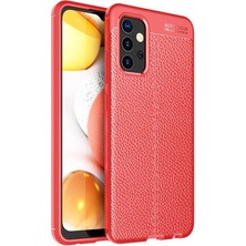 Galaxy A32 4g Kılıf Htstore Zore Niss Silikon-Kırmızı