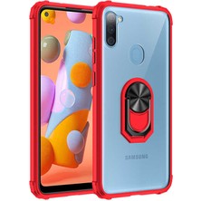 Galaxy A11 Kılıf Htstore Zore Mola Kapak-Kırmızı