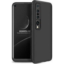 HTstore Xiaomi Mi 10 Pro Kılıf Htstore Zore Ays Kapak-Siyah